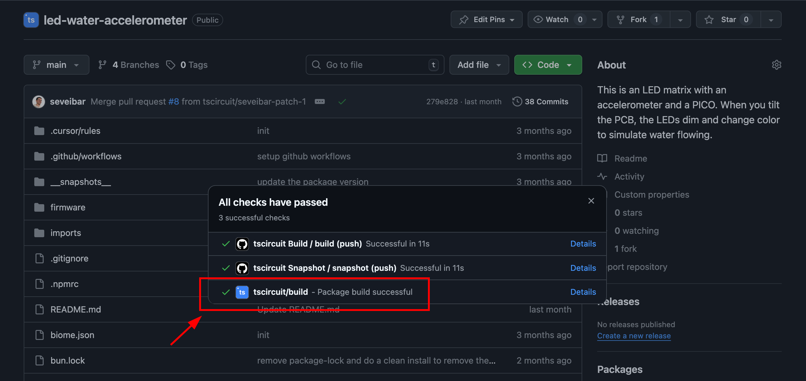 Github Commit Status
